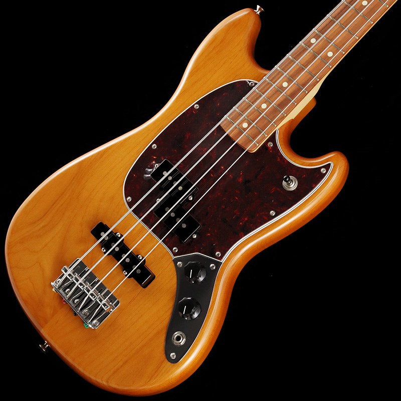 Fender MEX Player Mustang Bass PJ (Aged Natural/Pau Ferro)の画像